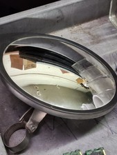 Vintage Round Safety Convex Box Truck Mirror Clamp On Vintage Round Safety Convex Box Truck Mirror Clamp On