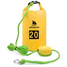 Obcursco 20L Jet Ski Anchor Kit Pwc Anchor 2 In 1 Sand Bag For Float Adjustable