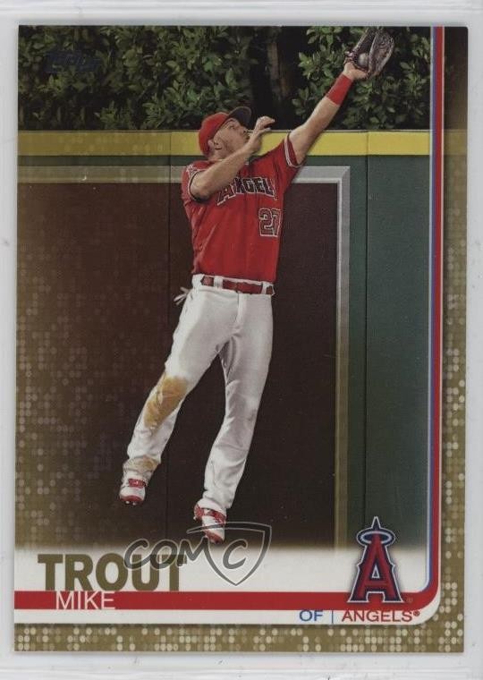 2019 Topps Gold /2019 Mike Trout #100