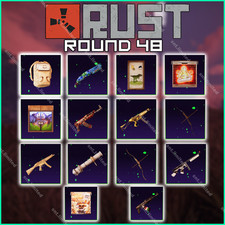 RUST - Kick & Twitch Drops | ALL Available | Up to 86 Item Total | STEAM