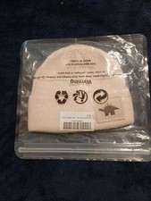 Baby Stocking Cap --- Beige---- Size 6 Month