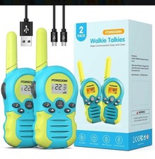 Rechargeable Walkie Talkies for Kids Walkie Talkies Long Range for Boy  Girl Ag