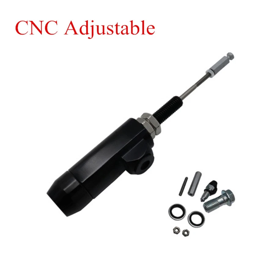 Bomba de varilla de cilindro maestro de embrague de freno hidráulico negro para motocicleta pistón de 12,7 mm Foto 2 de 4