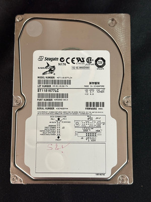 ST3181677LC - 9J9006-001  181GB SCSI Disk Drive - 7200RPM