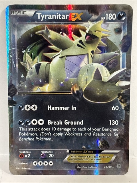 Tyranitar EX #42 (Ancient Origins (2015))