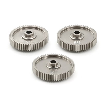 Rahmen Universalzubehör Metallgetriebe 61T-58T-55T für 1/10 TAMIYA TT01 RC-Car