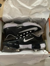 Nike Alpha Huarache Elite 4 Men Metal Baseball Cleats Shoes size 8.5 DJ6521-011