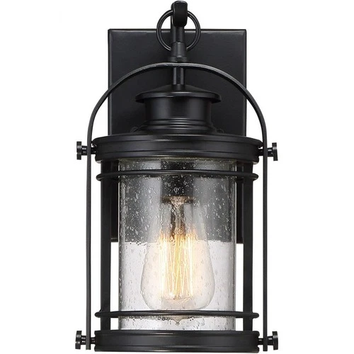 Quoizel Lighting - One Light Outdoor Wall Lantern - Outdoor Lantern - Booker - Picture 4 of 4
