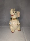 Shawnee Pottery “Lucky” Elephant Cookie Jar – 1940s – Gold Accents