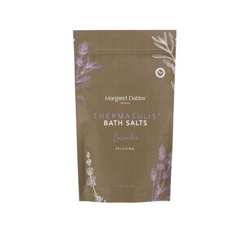 Margaret Dabbs London ThermaSulis Relaxing Lavender Bath Salts 250g (d6S)