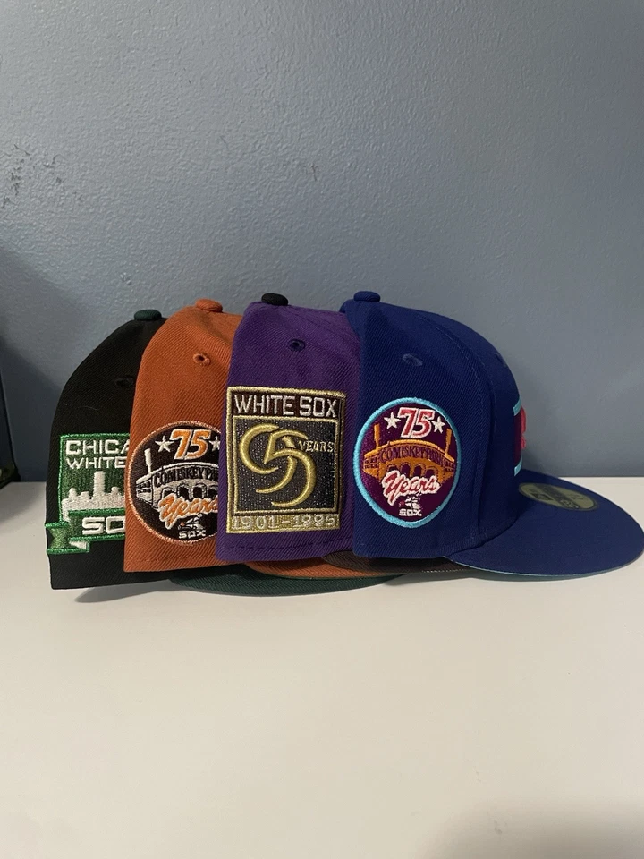 Hat Club exclusivo paquete 7 3/8 Chicago White Sox Foto 4 de 4