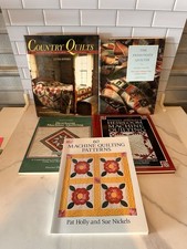 Quilting Books Lot Of 5 Assorted