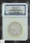 1858 O Seated Liberty Half Dollar 50C (SS Republic) NGC SHIPWRECK EFFECT