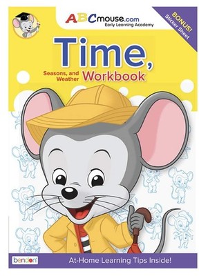 ABCMouse.com Early Learning Time, Season, & Weather Workbook Ages 5-8 with S...