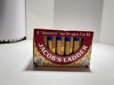 Jacob's Ladder Wooden Classic Folk Toy 1980s Handmade USA Vintage Wooden Toy NIB