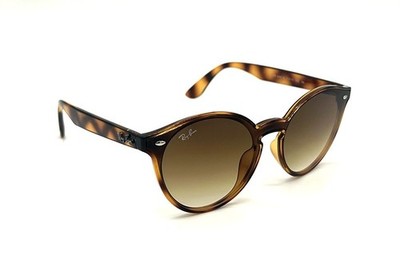 Ray Ban Sunglasses Blaze Round Tortoise/Gradient Brown 4380N 710/13