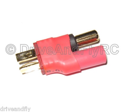 No Wires Connector 5.5MM Female Male T-Plug Adapter Deans Type Turnigy HXT USA