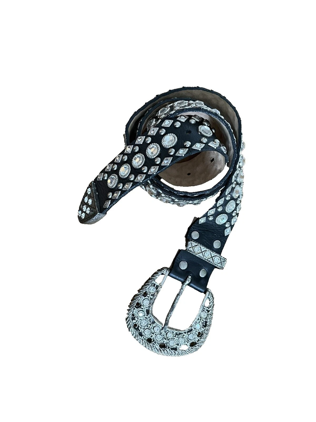 Cinturones negros Swarovski para De mujer