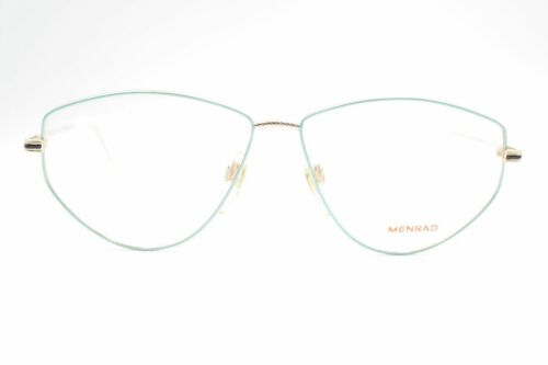 Vintage Menrad Vintage 58[]13 130 Grün Gold oval Brille eyeglasses NOS - Afbeelding 1 van 6
