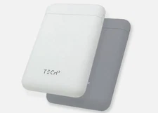 Tech Squared 10K mAh Power Bank with USB-C PD 20W and USB-A 2 PK