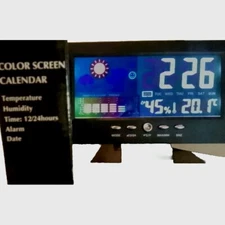 Digital Voice weather station clock