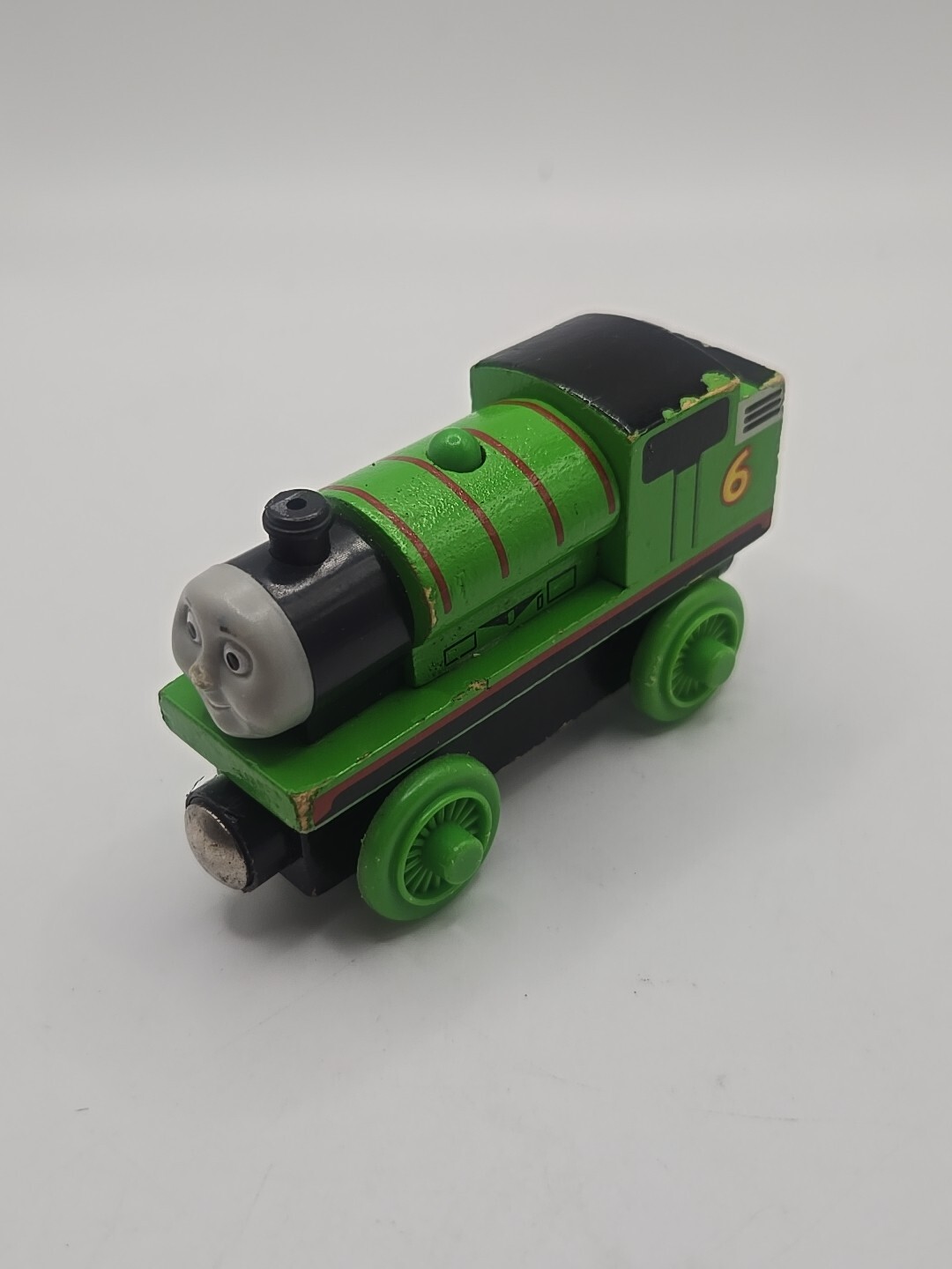 2003 PERCY #6 Engine Train Thomas & Friends Wooden Railway
