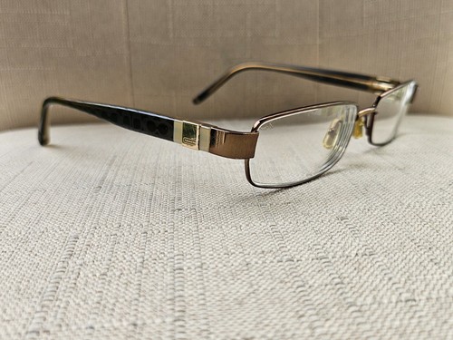 Coach New York Women Glasses Frame Bronze Tone Eyeglasses 52[]16 135
