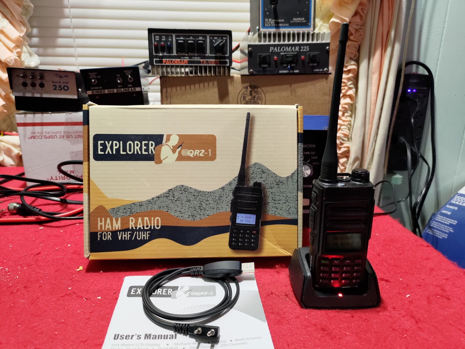 Explorer QRZ1 Ham Radio New with Box eBay
