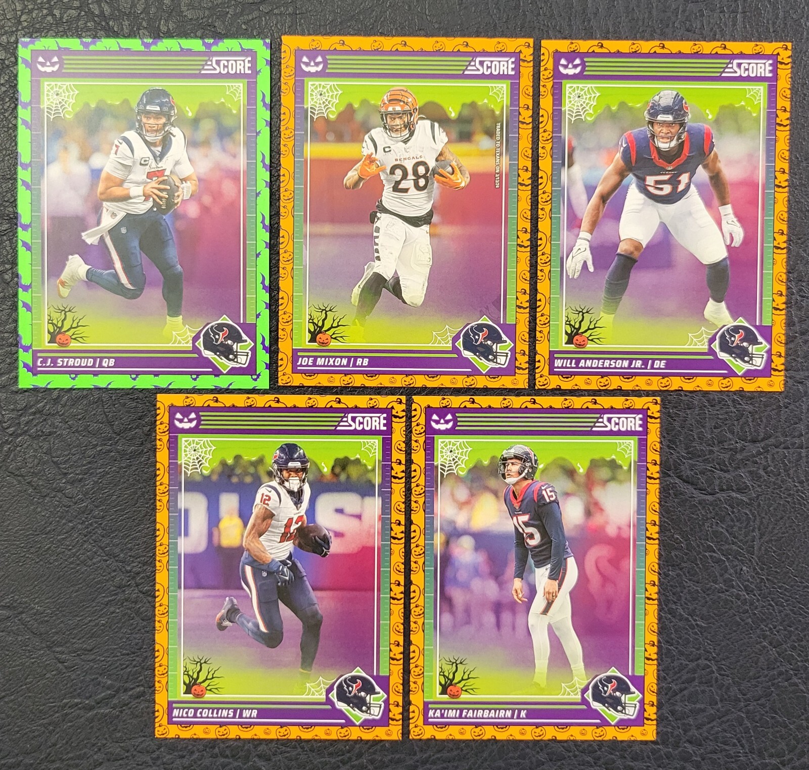 2024 Score A Treat Houston Texans CJ Stroud Mixon Anderson Collins Fairbairn
