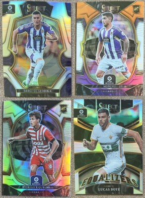 2022-23 Panini Select La Liga Soccer Parallels Silver Prizm Multi
