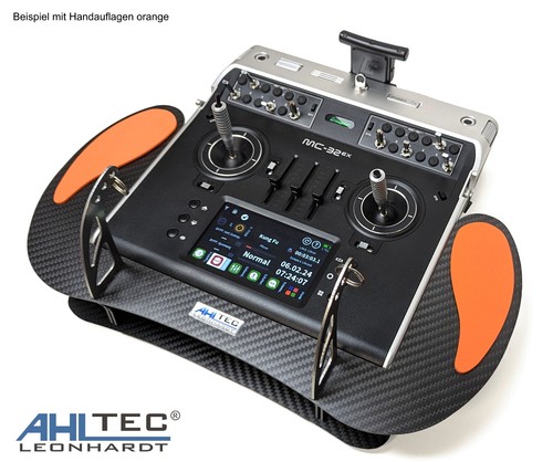 Ahltec Émetteur pour Graupner MC-32 & MC-32ex IN Carbone Véritable - Photo 2/7