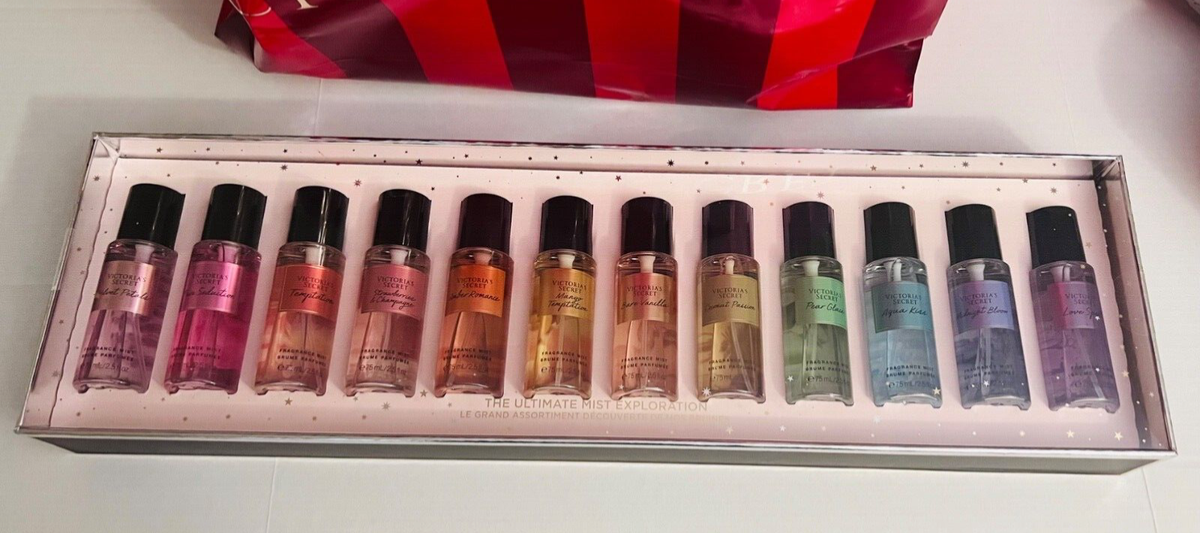 Victoria's Secret Ultimate Mist Discovery Gift Set, 12 Mini Mist