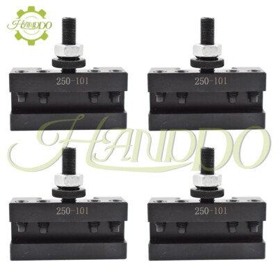 4× AXA #1 250-101 Quick Change  Tool Post Turning & Facing Holder For Lathe New