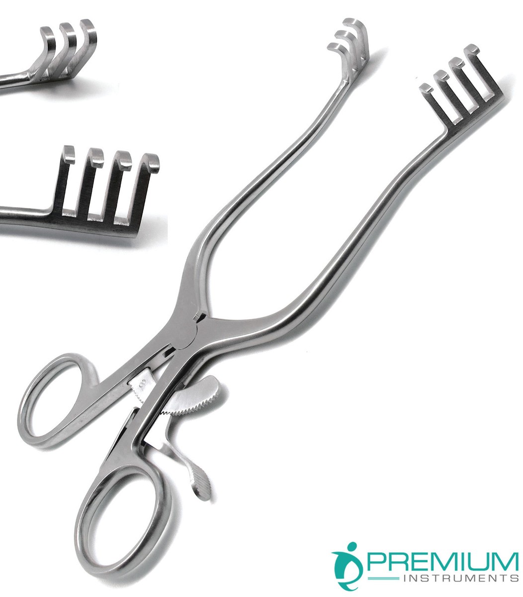 Retractor, Weitlaner, Blunt, 3 X 4 Prong, 7 2/3 In | Aspen - Foto 12