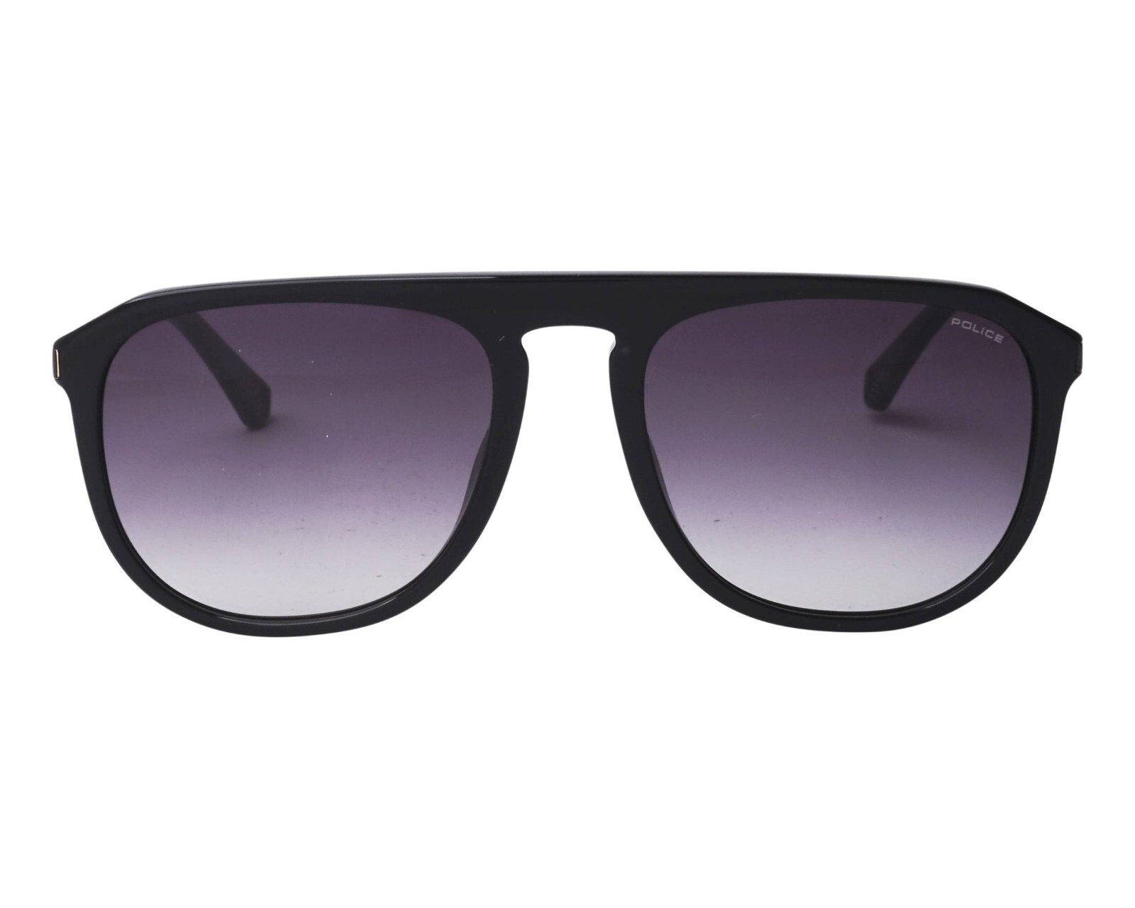 Police Origins 48 SPLE06 700F Черная пластиковая оправа для солнцезащитных очков-авиаторов 56-19-145
