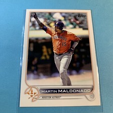 2022 Topps Series 1 Baseball Base Martin Maldonado #224 Houston Astros