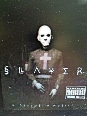 Slayer Diabolus in Musica New CD Kerry King Hannemann Lombardo Araya Speed Metal