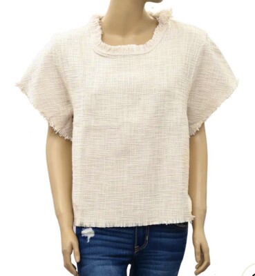 IRO Dorothy Cotton Blouse Womens Size 40 /US 8 M/L
