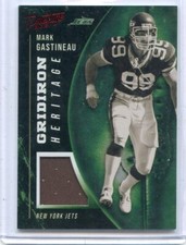 2021 PANINI PRESTIGE #GH-MG MARK GASTINEAU JERSEY, NEW YORK JETS 021423