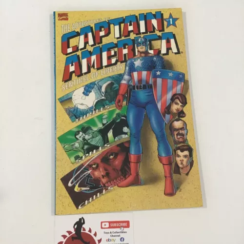 1991 ADVENTURES OF CAPTAIN AMERICA SENTINEL OF LIBERTY BOOK #1 HIGH GRADE