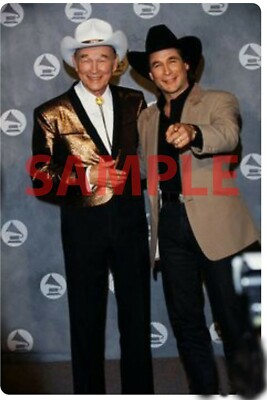 Roy Rogers and Clint Black Western photo 8 X 10