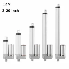 TECHTONGDA Brand New Different sizes 750N 12V DC Linear Actuator 2"-17.7"