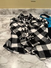 Medium Blue Black and White Adult Hip-Hop Costume