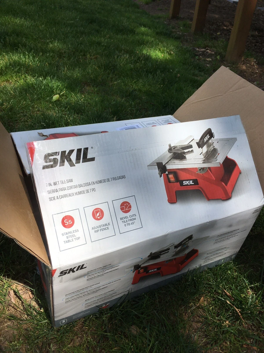 Skil 7 deals wet tile saw