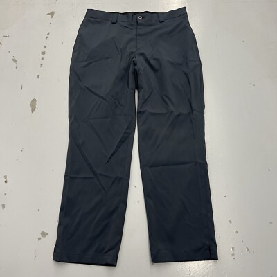 Slazenger Pants Black Golf Performance Active Outdoors Casual Mens Size  36x30