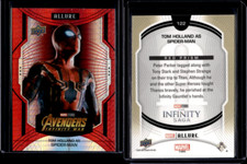2022 Upper Deck Marvel Allure High Series Red Prism Spider-man Tom Holland #122