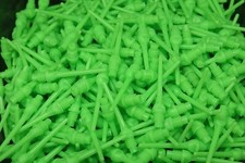 1000 Soft Dartspitzen Dart Spitzen, kleines Gewinde 2BA Zoll,Soft Tip Green