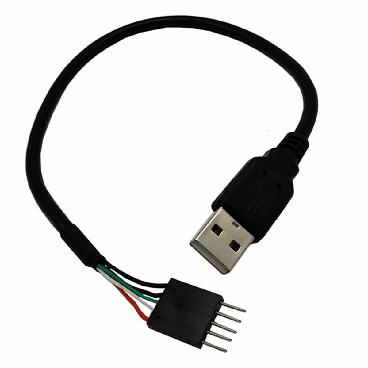 USB 2.0 A Male to IDC 5Pin Motherboard Header Male (single row) Cable  Connector