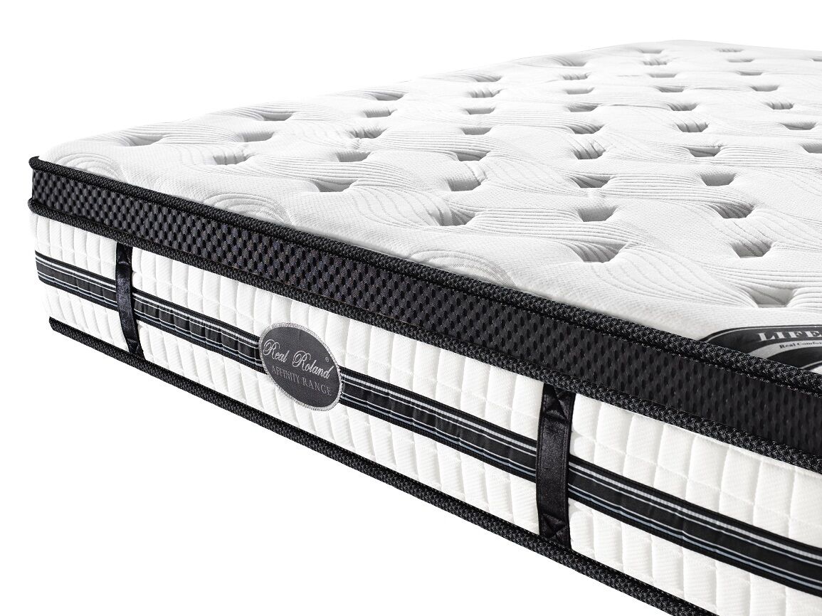 king latex euro top pocket spring mattress 32cm