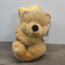 Vtg Dakin Starlight Musical Bear Plush Stuffed Animal Toy Wind Up Star 1994 90s